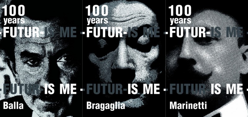 Seria plakatów na 100-lecie Futuryzmu