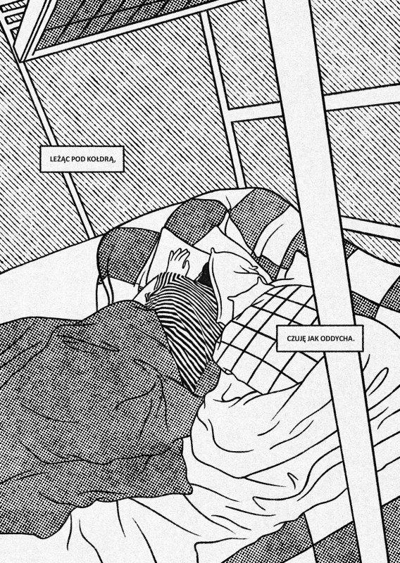 Plansza z komiksu „Obcy”