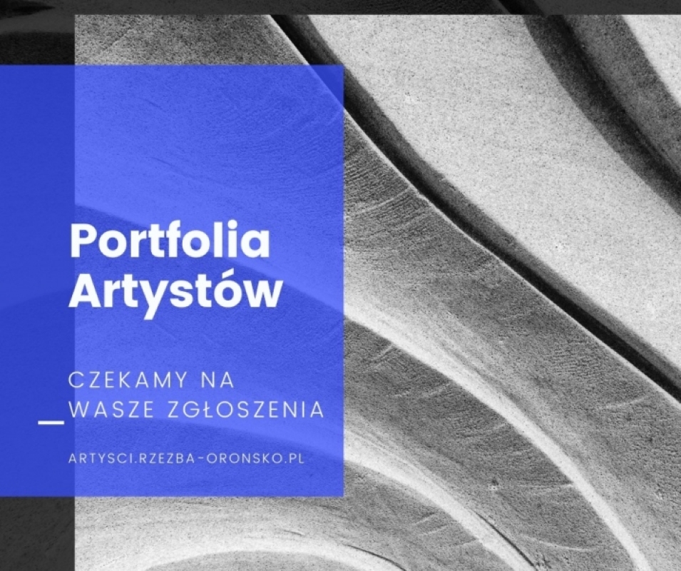 Centrum Rzeźby Polskiej w Orońsku zaprasza do zamieszczania portfolio!