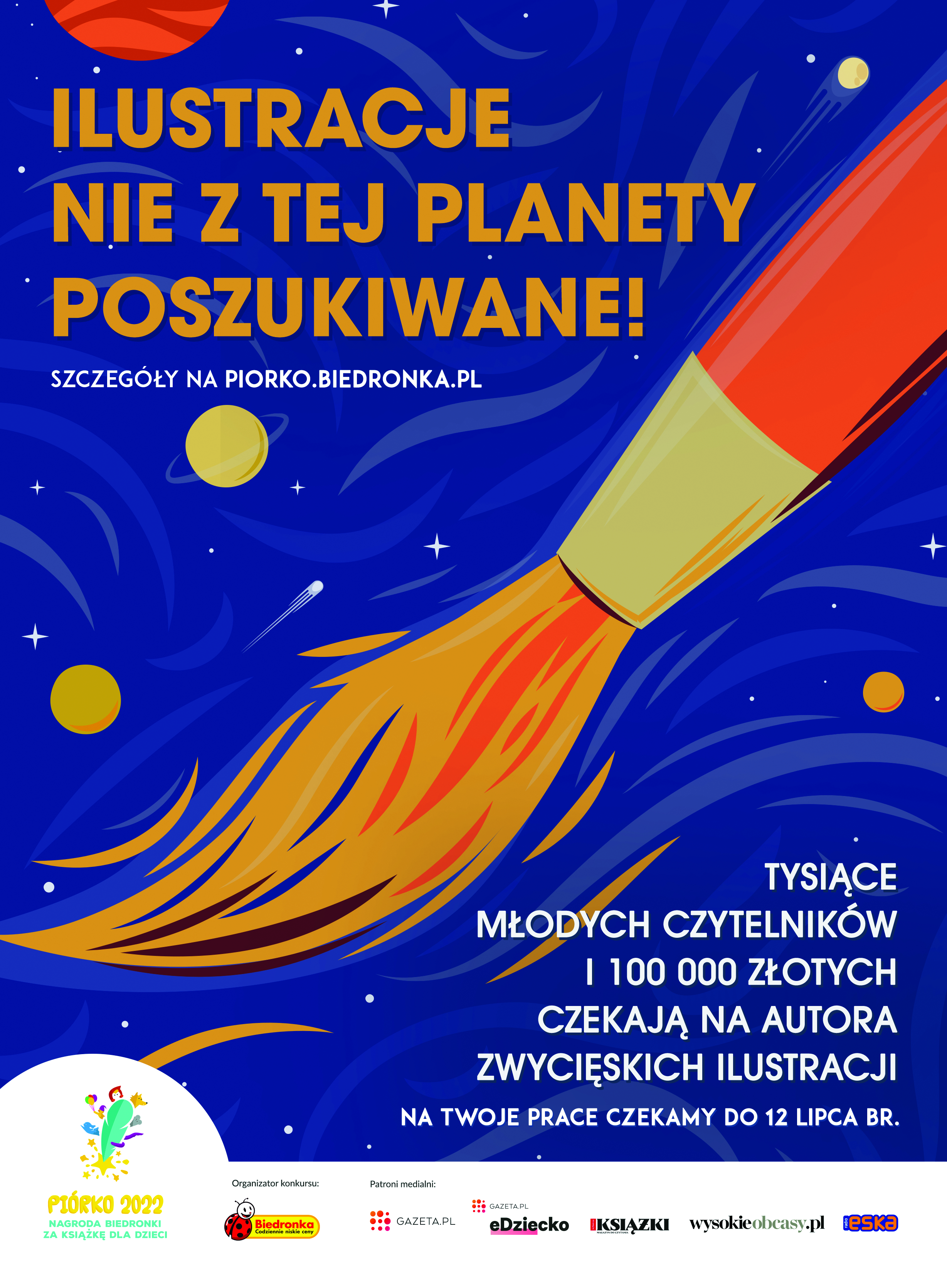 Piórko 2022. Nagroda Biedronki za książkę dla dzieci