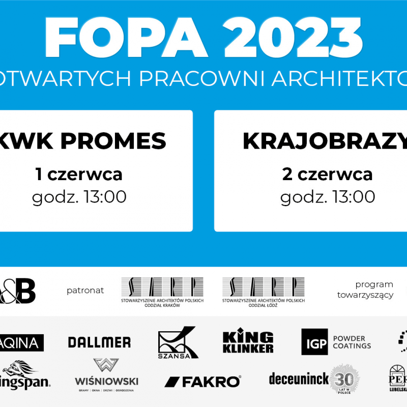 Architektura & Biznes - FOPA 2023 trwa!