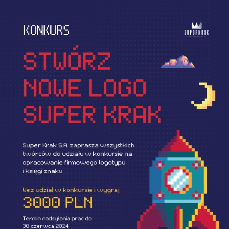 Super Krak S.A. ogłasza konkurs na nowy logotyp